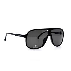 NEW CARRERA 1047/S BLACK GREY POLARIZED AUTHENTIC SUNGLASSES